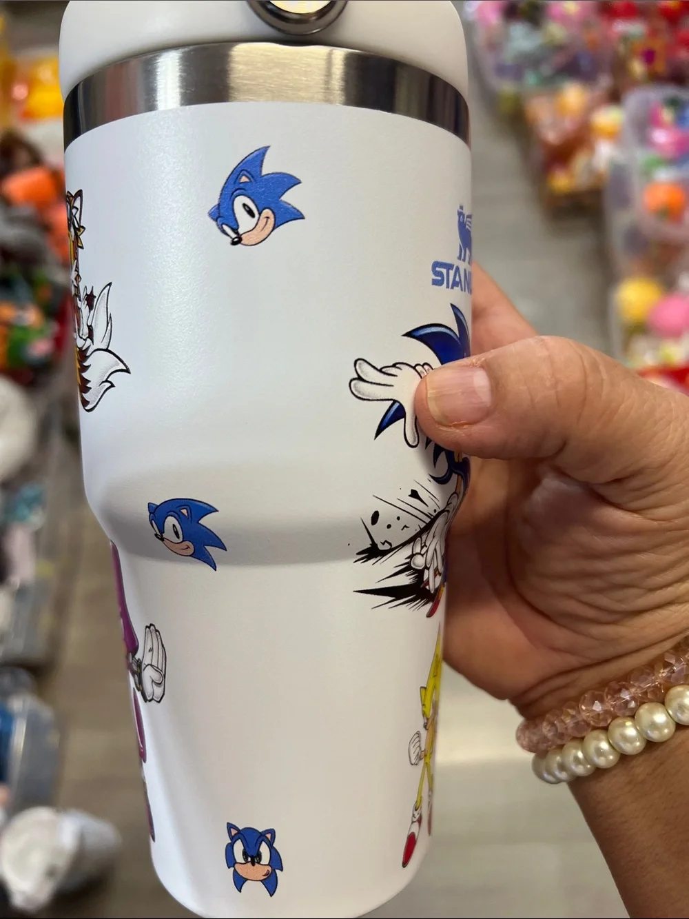Party Tumbler with Sonic Characters
